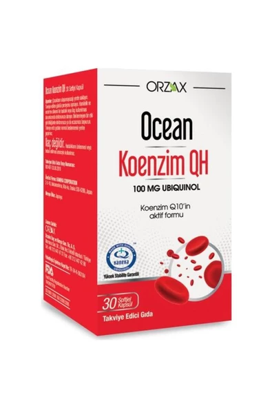 Ocean Orzax Koenzim Qh 100mg 30 Kapsül - 2