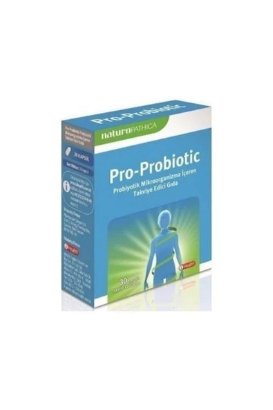 Naturapathica Pro-probiotic 30 Kapsül Yeni Ambalaj