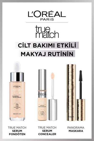 LOREAL PARİS TRUE MATCH AYDINLATAN SERUM KAPATICI - 4D LİGHT MEDİUM 11 ML - 8
