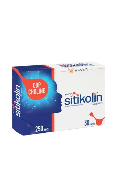 Haver Sitikolin Citicoline Cognizin 30 Kapsül 8680400771261