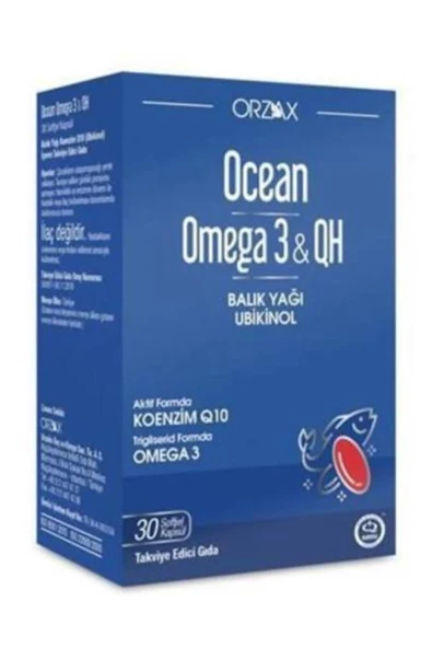 Ocean Omega 3 Qh 30 Soft Kap ürün görseli 1