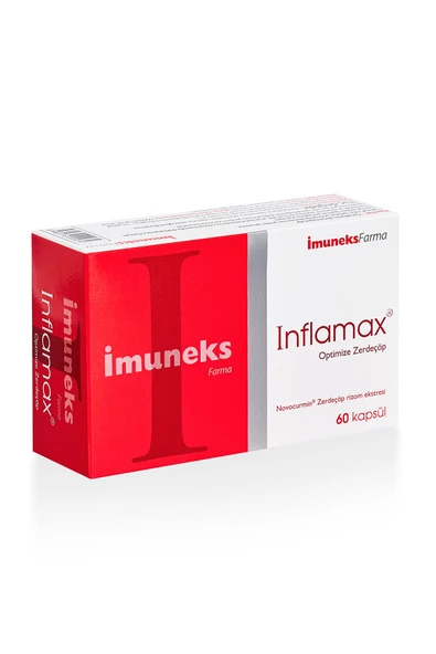 Imuneks Inflamax Optimize Zerdeçal Curcumin 60 Kapsül ürün görseli 1