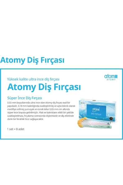 ATOMY DİŞ FIRÇASI MAVİ RENK - 2