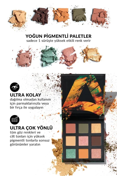 AVON Ultra Colour Far Paleti- Earths - 3