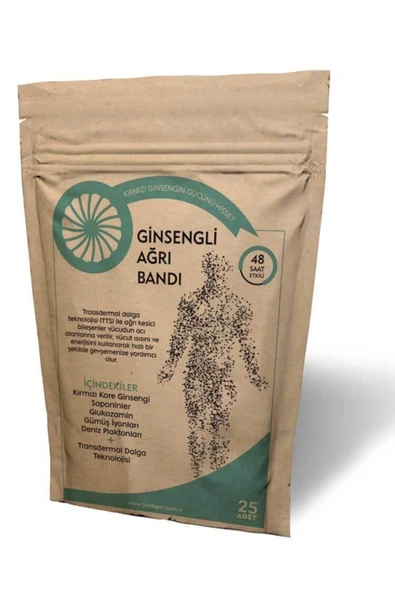 BESTTEM 25 Lİ GİNSENGLİ AĞRI BANDI