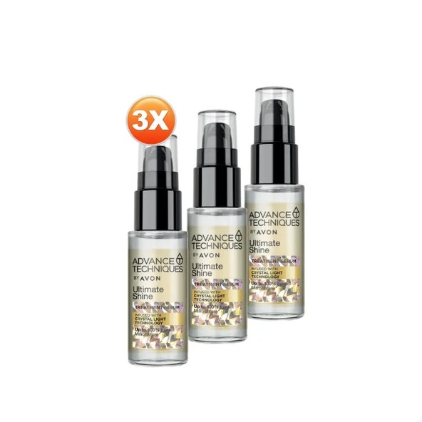 Advance Techniques Parlaklık Veren Saç Serumu 30 ml (3 ADET)
