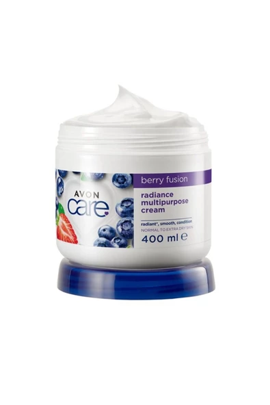 AVON Care Yaban Mersini ve Çilek Özlü El, Yüz ve Vücut Kremi 400ml