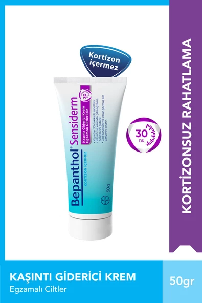 Bepanthol Sensiderm Kaşıntı Giderici Krem 50g