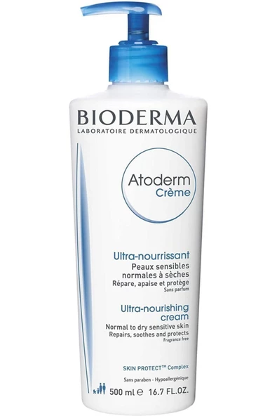 Bioden Bioderma Atoderm Cream Kuru Ciltler Için Nemlendirici, Besleyici Ve Koruyucu Bakım Kremi