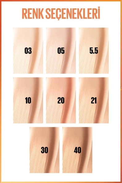 MAYBELLİNE NEW YORK SUPER STAY SKİN TİNT FONDÖTEN - 40 - 5