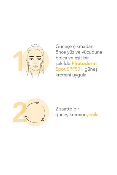 Bioderma Photoderm SPOT SPF50+ Leke Karşıtı Yüksek Korumalı Yüz ve Vücut Güneş Kremi 150 ml - 4