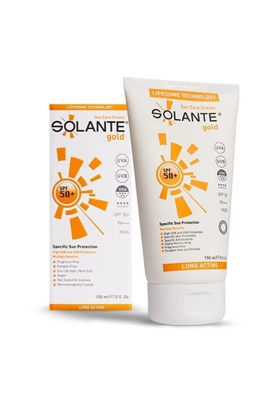 Solante Güneş Losyonu Gold Adult Spf 50 Faktör 150 ml