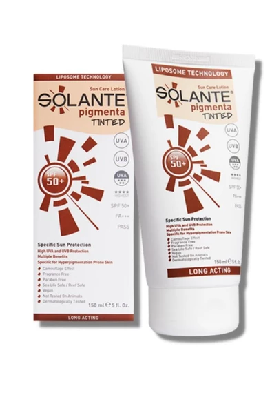 Solante Pigmenta Tinted Lotion Spf 50 150 ml