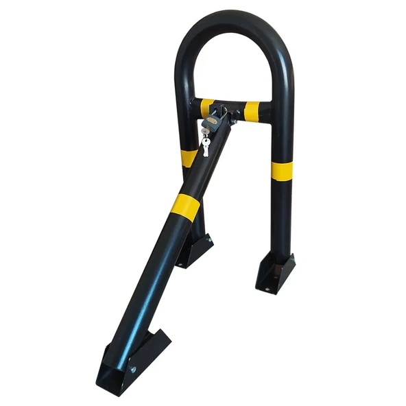 Oto Park Demiri Otopark Bariyeri Park Demiri Kilitli Katlanır Park Bariyeri (5 ADET) (Destekli) - 3