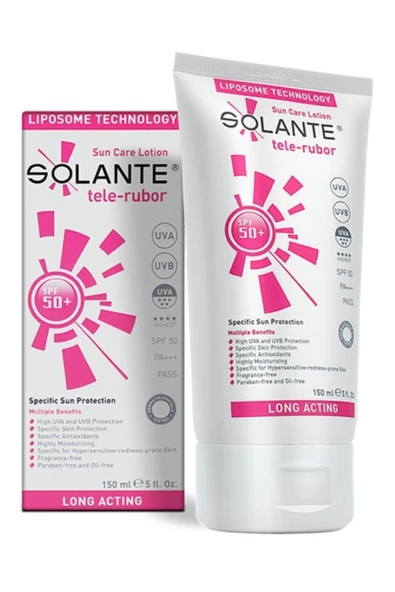 Solante Telerubor Spf 50 Losyon 150 ml