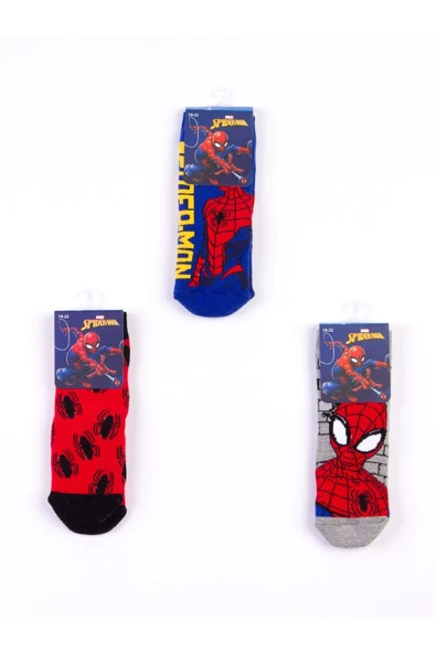 SPIDERMAN Kaydırmaz Taban Havlu Çorap 19164 - 2