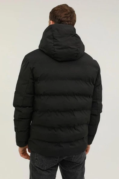 Lumberjack ML NOLAN COAT 2SN22 4PR 101813412 Erkek Mont Siyah S-XXL - 3