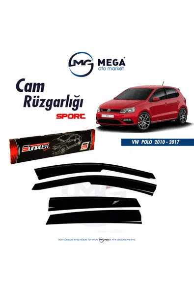 Ww Polo 2010-2017 Cam Rüzgarlık Mugen Tip