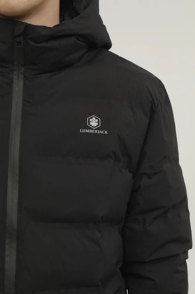 Lumberjack ML NOLAN COAT 2SN22 4PR 101813412 Erkek Mont Siyah S-XXL - 4