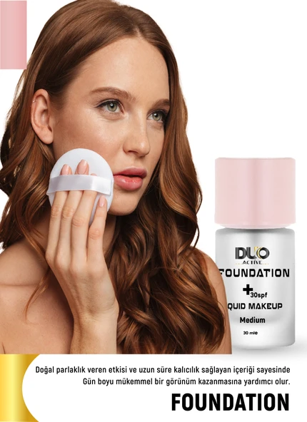 Spf 30 Ligunid Makeup Foundation Medium - 4