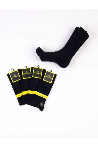 socks&co 4 Çift Yetişkin Bambu Soket Çorap Sc0121