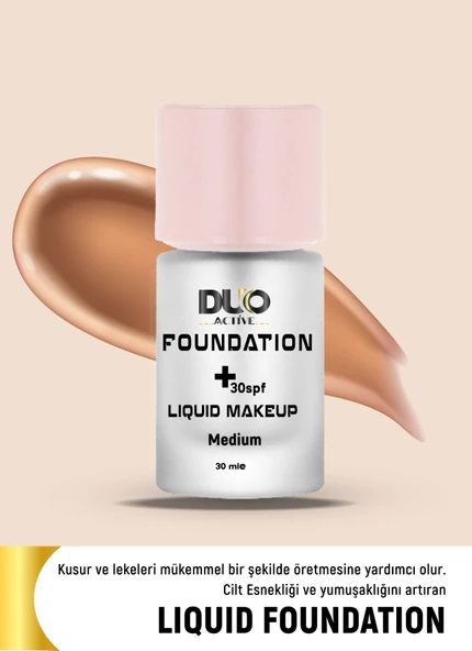 Spf 30 Ligunid Makeup Foundation Medium