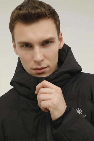 Lumberjack ML NOLAN COAT 2SN22 4PR 101813412 Erkek Mont Siyah S-XXL - 5