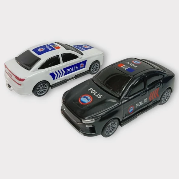Çek Bırak TOGG Polis Arabası - 2li Sedan - 3