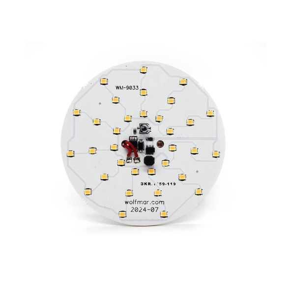Wolfmar Pcb Panel Led 9-30V  Beyaz
