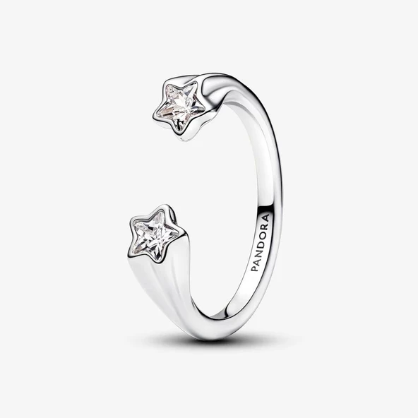 Pandora Kayan Yıldızlar Açık Yüzük  193582C01-52