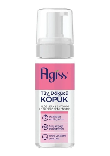 AGISS TÜY DÖKÜCÜ KÖPÜK 150 ML