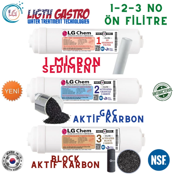 LİGHT GASTRLİGHT GASTRO PLUS SİYAH BEYAZ POMPALI 12 LİTRE 7 FİLTRE 14 AŞAMA SU ARITMA CİHAZI - Resim 4