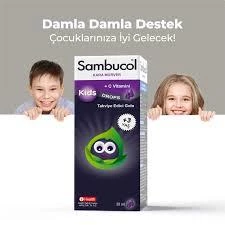 Sambucol Kids Drops 20 ml - Resim 4