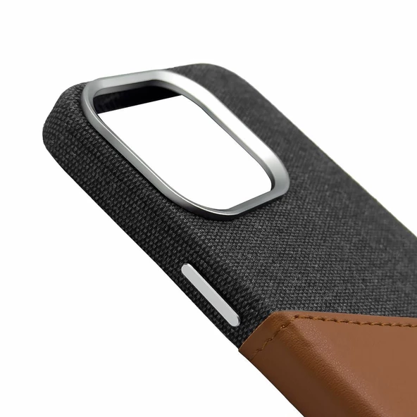 Iphone 12 Pro Elega Deri Kılıf - Kahverengi Kahverengi - 3