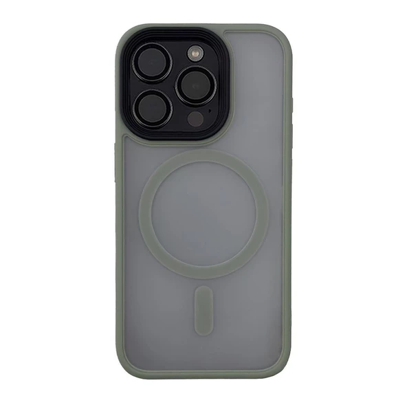 Iphone 11 Solis MagSafe Kılıf - Gri  Gri - 2
