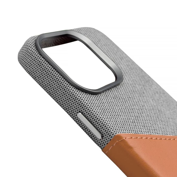 Iphone 15 Pro Max Elega Deri Kılıf - Turuncu Turuncu - 3