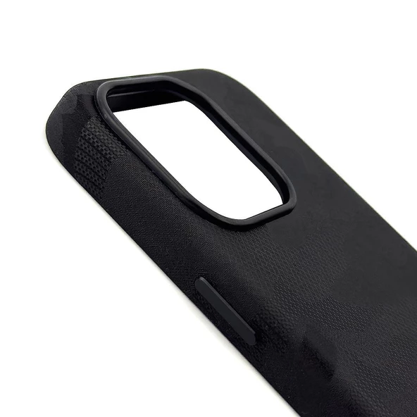 Iphone 13 Fortis Kamuflaj Kılıf - Siyah Siyah - 3