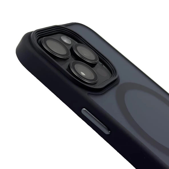 Iphone 11 Solis MagSafe Kılıf - Siyah  Siyah - 4