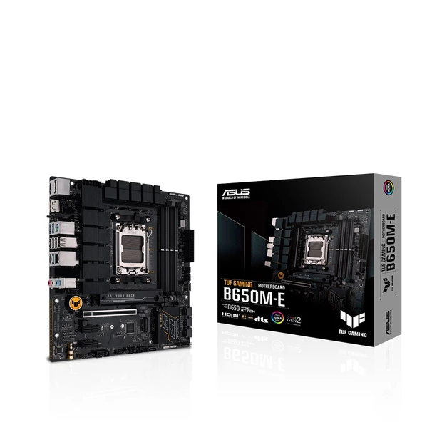 ASUS TUF GAMING B650M-E Amd B650 Soket AM5 6400 Mhz AURA RGB mATX Anakart