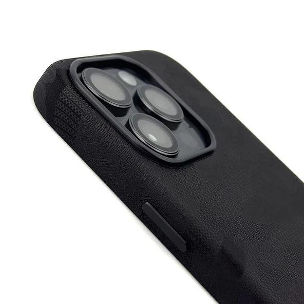 Iphone 13 Fortis Kamuflaj Kılıf - Siyah Siyah - 4