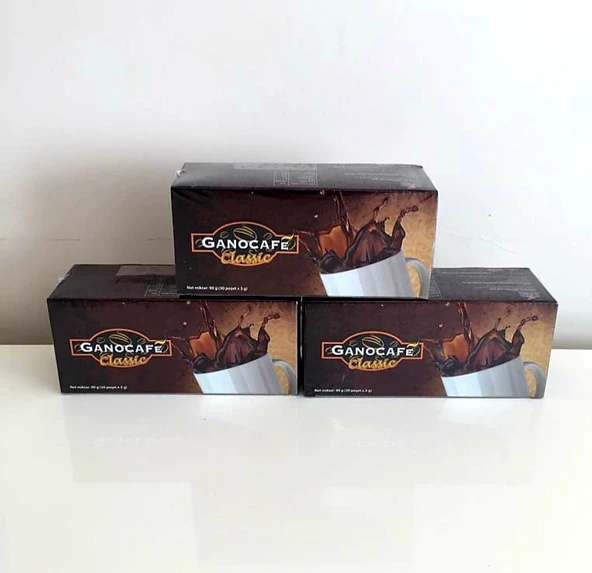 Ganocafe Classıc Ganoderma Mantarlı Çözünebilir Kahve 3'lü Paket