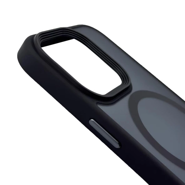 Iphone 11 Solis MagSafe Kılıf - Siyah  Siyah - 3