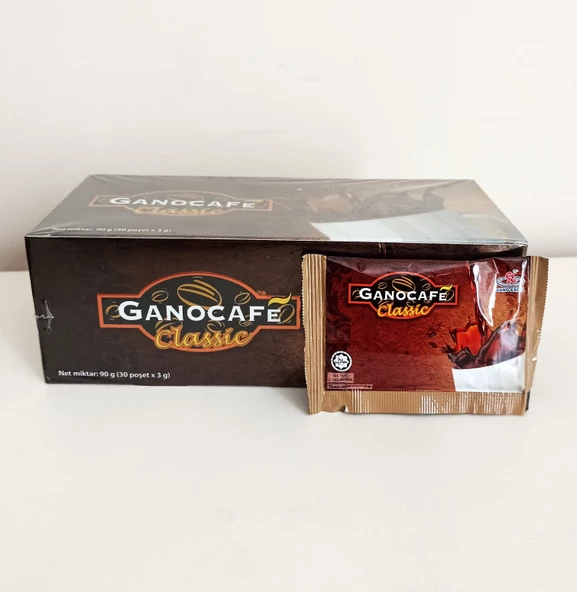 Ganocafe Classic (Ganoderma Mantarlı Çözünebilir Kahve)