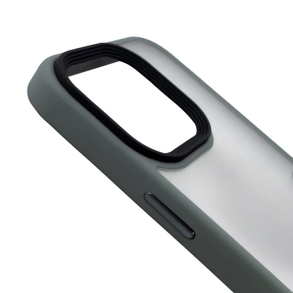 Iphone 15 Pro Max Solis Kılıf - Gri  Gri - 3
