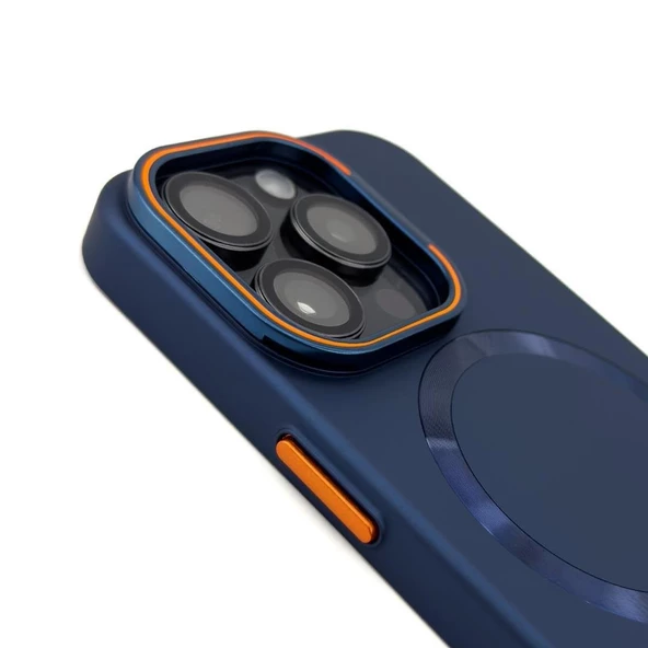 Iphone 14 Suvin Stantlı Kılıf - Lacivert Lacivert - 3