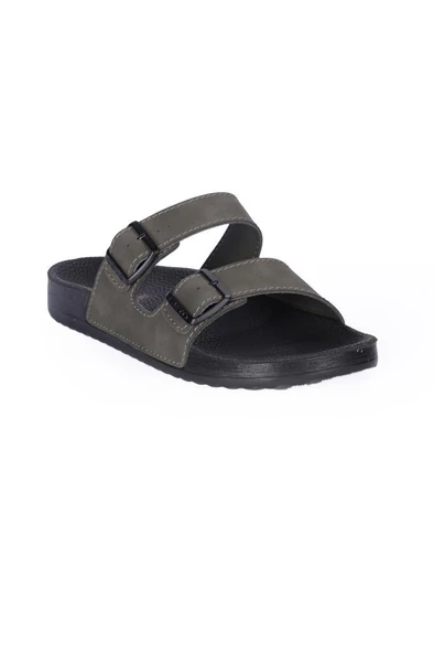 Ceyo BAHAMA-10 Anatomik Taban Erkek Terlik Haki 40-45 - Resim 3