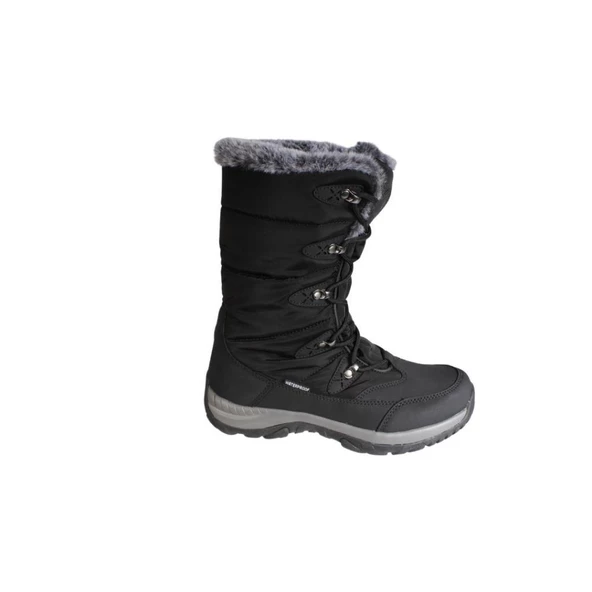 LUMBERJACK Kadın Siyah Paraşüt Kumaş 22cm bilek Boyu Bağcıklı Waterprof Su Geçirmez Outdoor Bot - 2