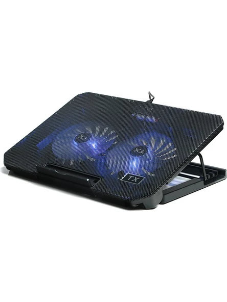 Tx ERGO200 2X12CM LED Fan'lı, 84.7 Cfm & 950±%10 Rpm, 4 Kademe Yükseklik Ayarlı, 2xusb 9"-17" Notebook Soğutucu ve Stand (TXACNBE200)