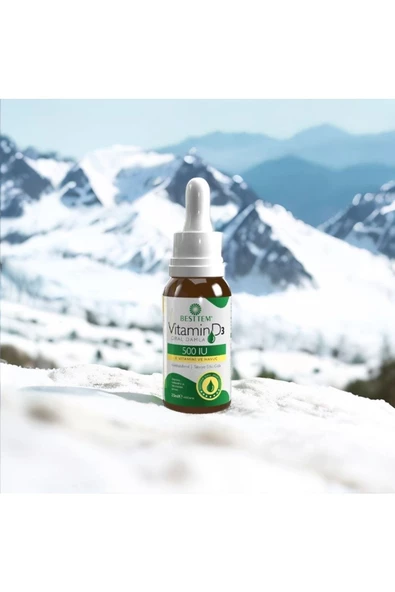 BESTTEM VİTAMİN D3 ORAL DAMLA - 500 IU - 20 ML - 2
