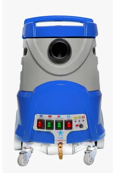 CLEANVAC C90 BUHARLI HALI KOLTUK YIKAMA MAKİNASI KROM AKSESUARLI MODEL - 7